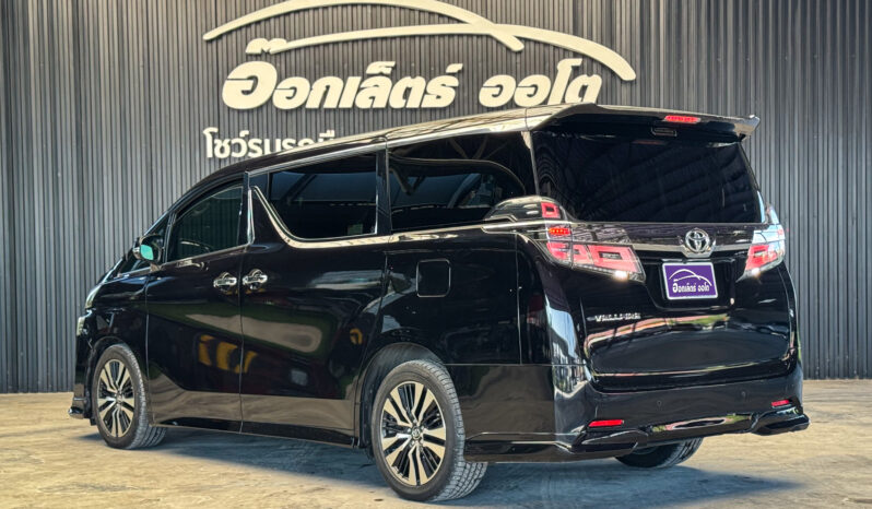 Toyota Vellfire 2.5ZG ปี2018 full