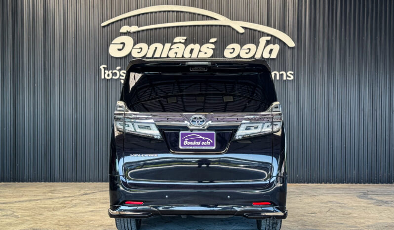 Toyota Vellfire 2.5ZG ปี2018 full