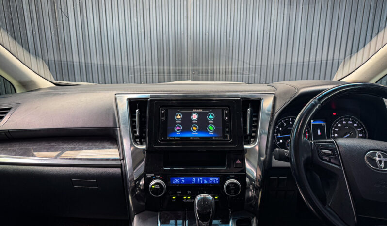 Toyota Vellfire 2.5ZG ปี2018 full