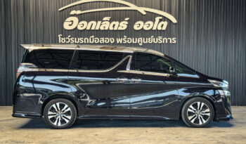 Toyota Vellfire 2.5ZG ปี2018 full