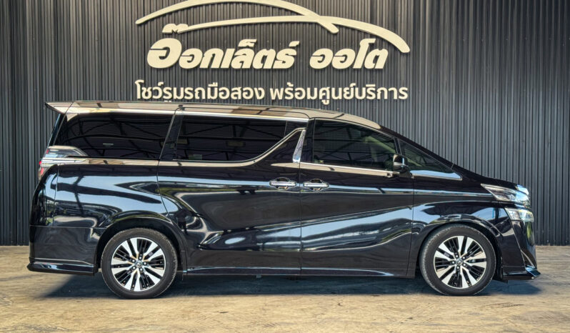 Toyota Vellfire 2.5ZG ปี2018 full