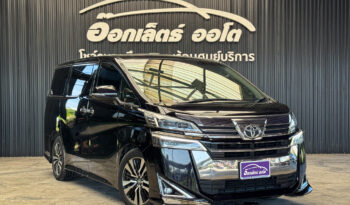 Toyota Vellfire 2.5ZG ปี2018 full