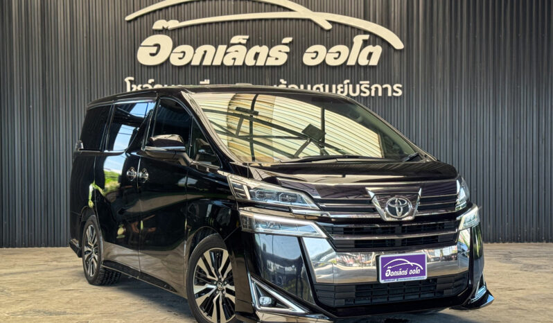 Toyota Vellfire 2.5ZG ปี2018 full