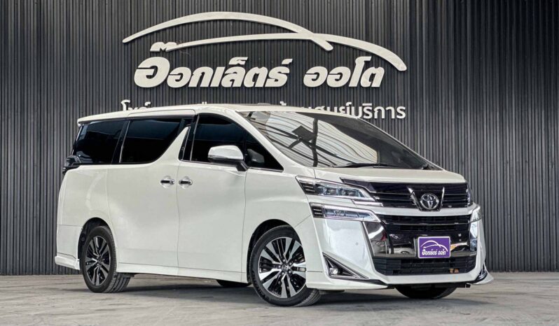 Toyota Vellfire 2.5CVT ปี2019 full