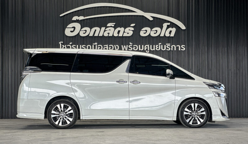 Toyota Vellfire 2.5CVT ปี2019 full