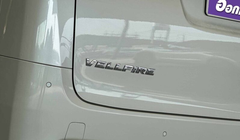 Toyota Vellfire 2.5CVT ปี2019 full
