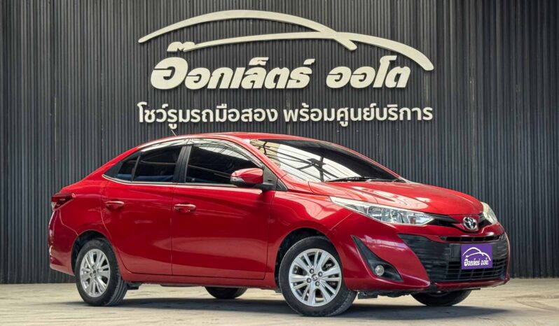 Toyota Yaris Ativ 1.2 E  ปี2019 full