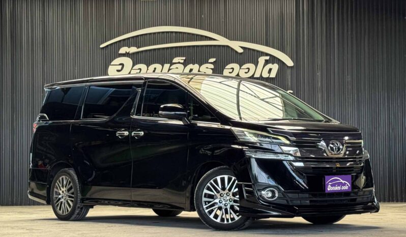 Toyota Vellfire 2.5 ZG Edition ปี2016 full