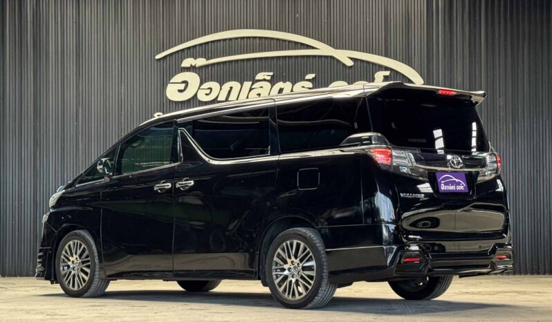 Toyota Vellfire 2.5 ZG Edition ปี2016 full
